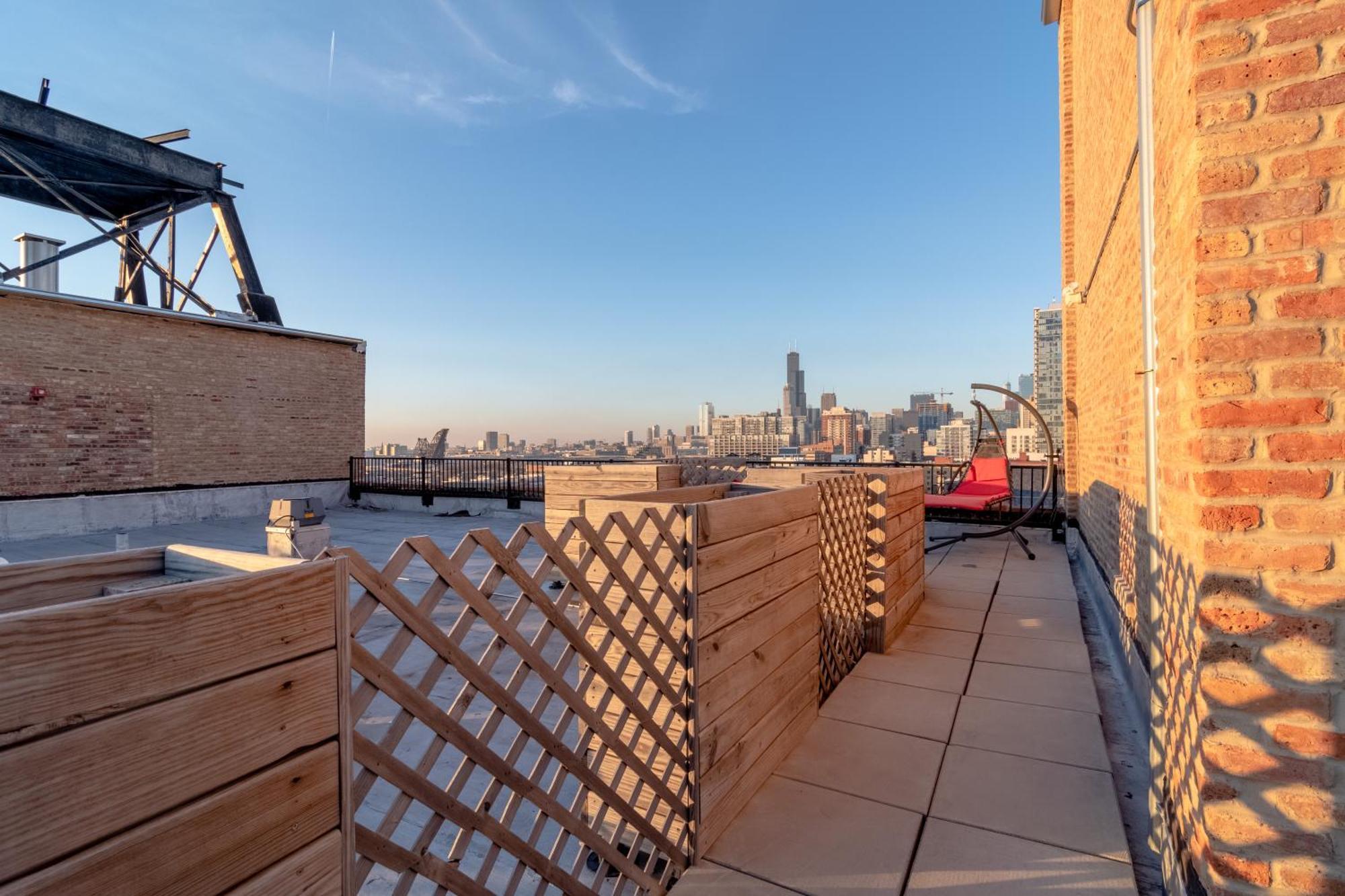 Mccormick Place 3Br Luxury Penthouse Duplex With Personal Rooftop And Optional Parking For 8 Guests In Chicago South Loop Kültér fotó